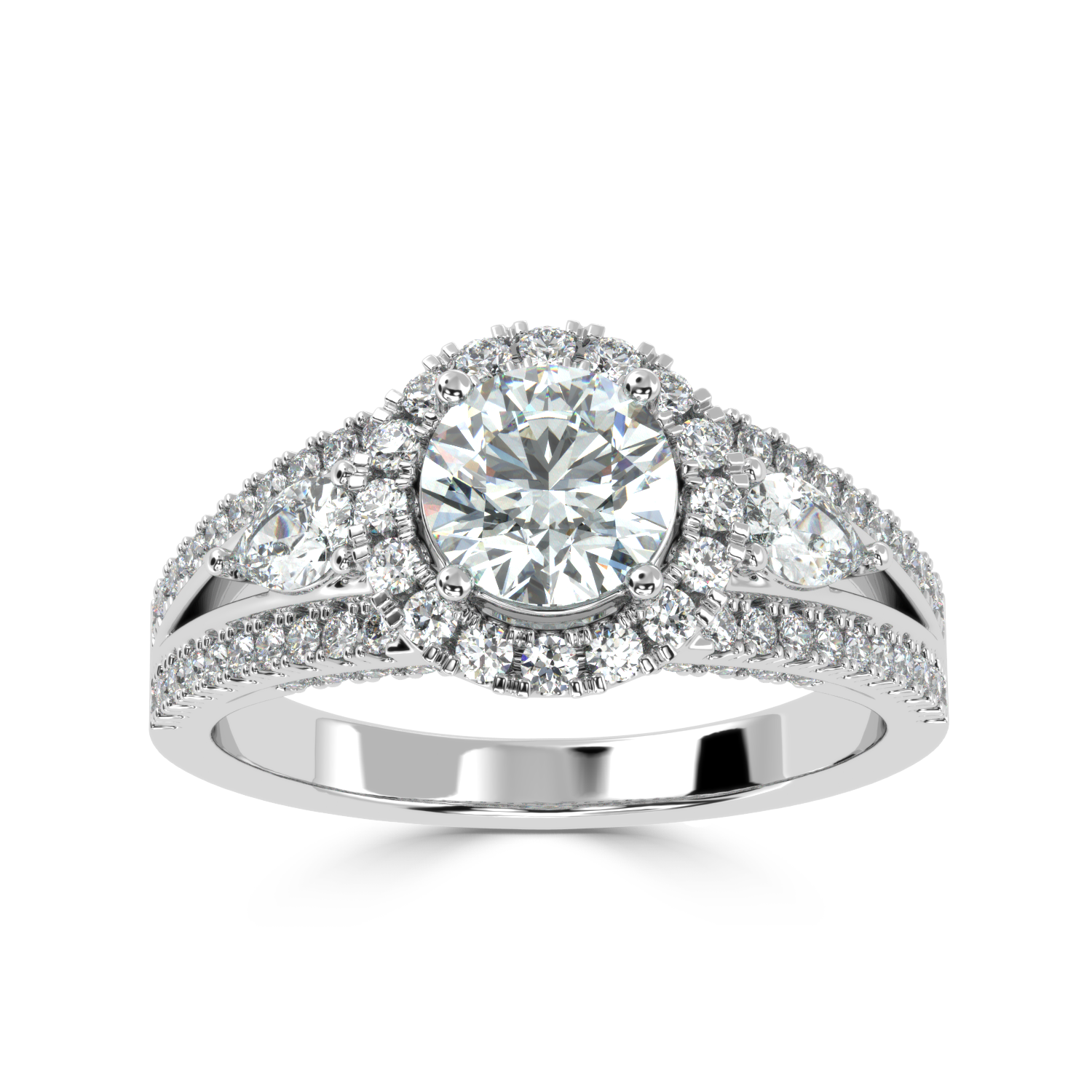 Buy 1.75Ct  Natural Diamond Ring in Gold | SolitaireKart